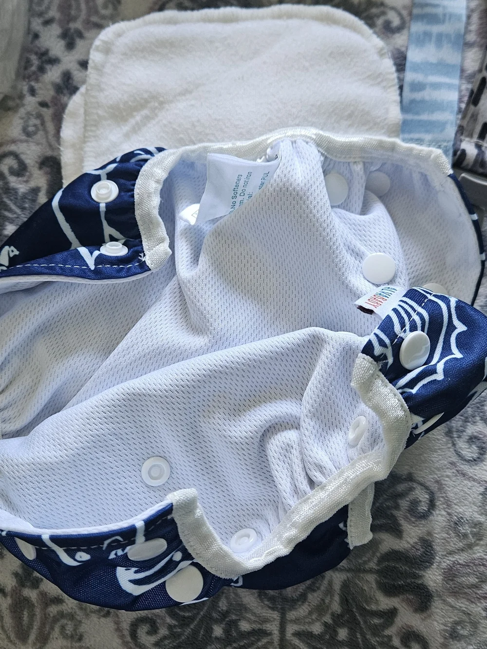 Reuasble Baby Cloth Diapers And Pacifiee Accessories